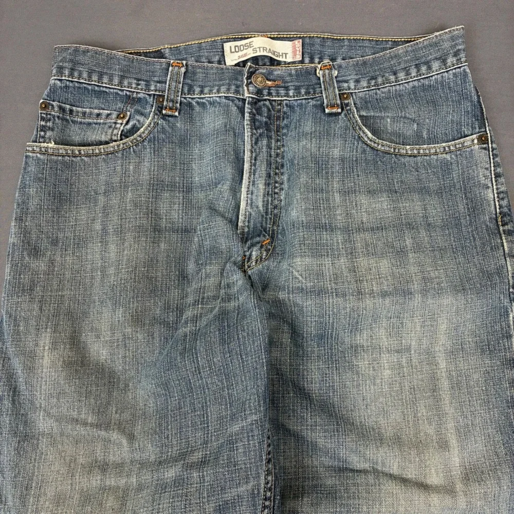 Y2K Levi's 569 Loose Straight Fit Jeans Men's Size 34x30 Baggy